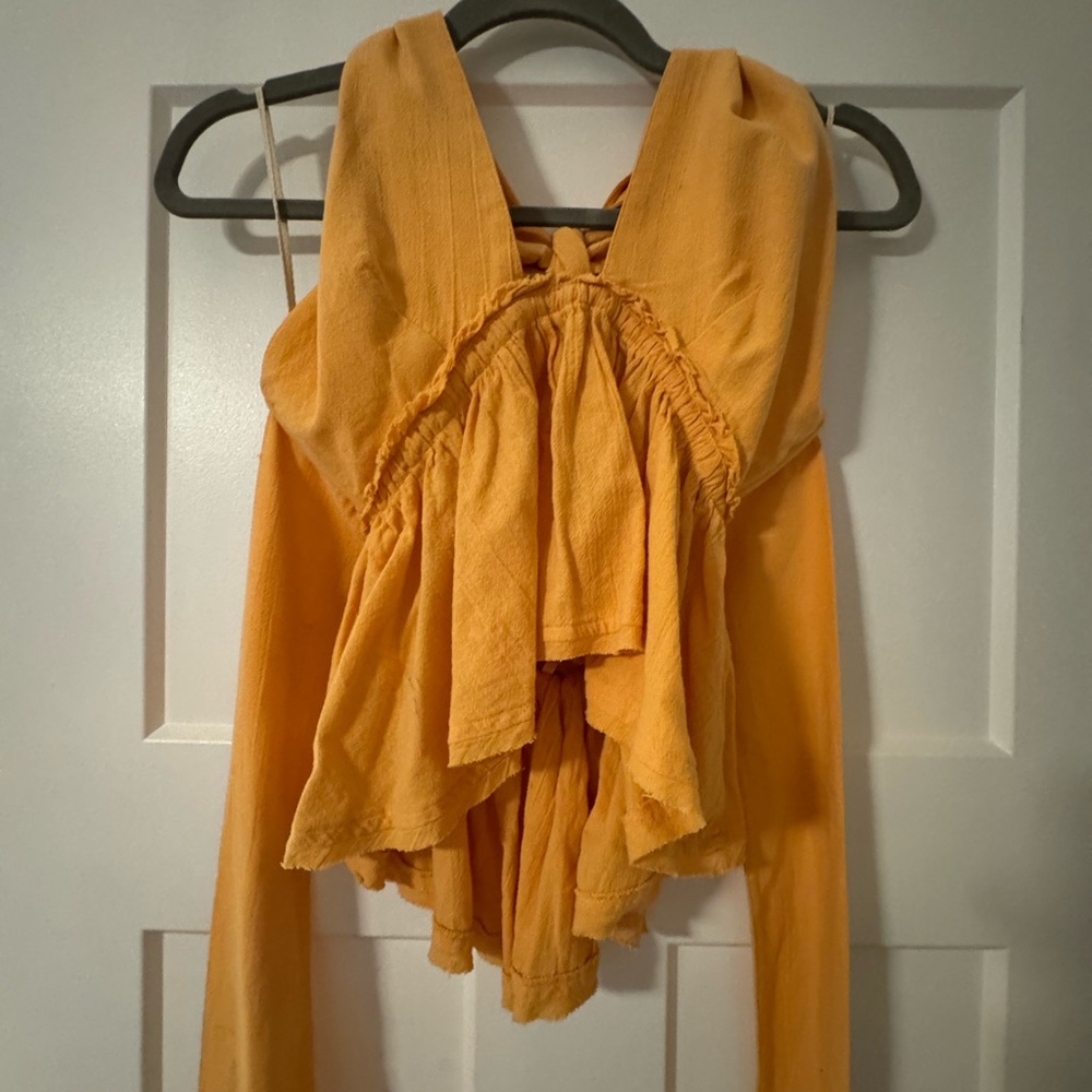Free People Tie Neck Halter